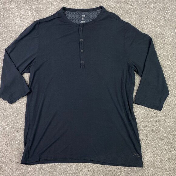 Under Armour Athlete Recovery Sleepwear Henley Shirt TB12 Tom Brady Men's XL - Picture 1 of 11